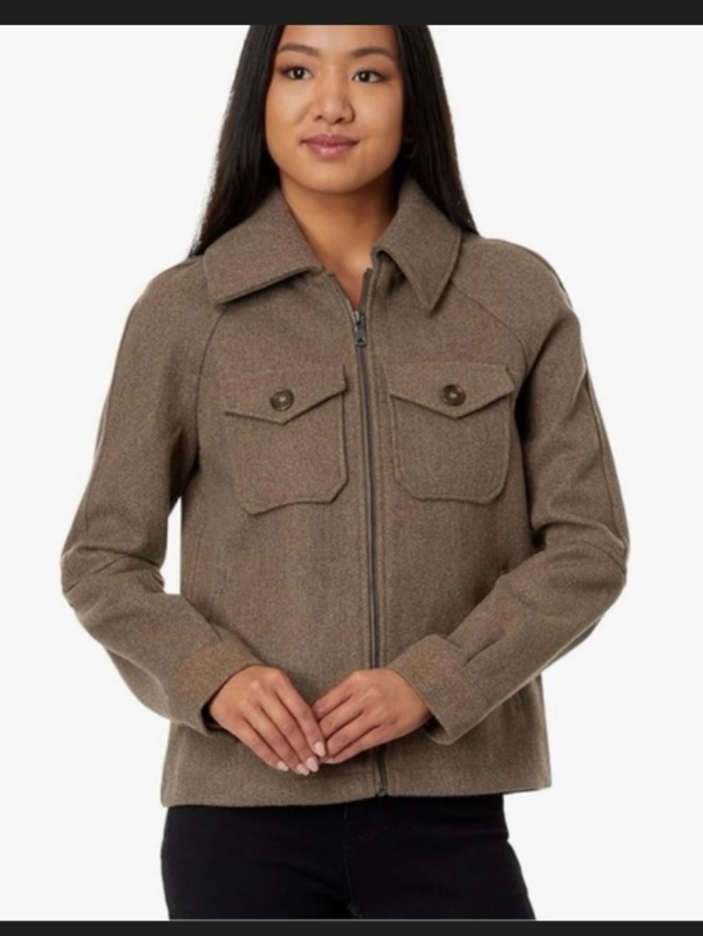 Avec Les Filles Jacket Coat Size Large